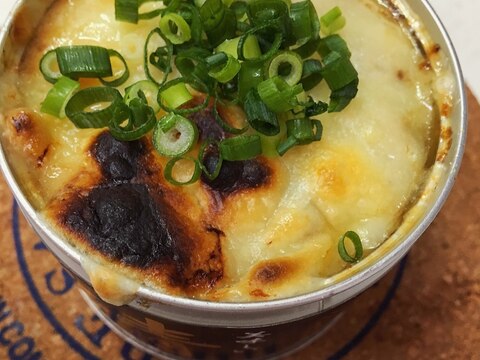 とっても簡単！鯖缶de塩麹×マヨチーズ焼き♫